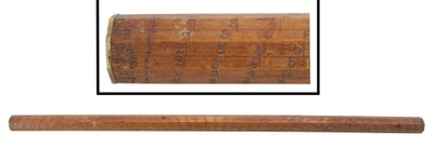 Unmarked: Early "Big Timber" Board Measure Rule