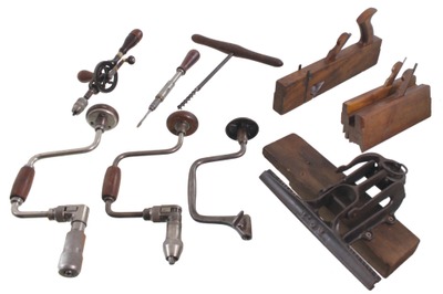Assorted Makers: Lot Of Clean & Usabl Woodworking Tools
