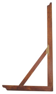 Lufkin Rule Company, Saginaw, Michigan: 48" Maple & Brass Glazier's Square