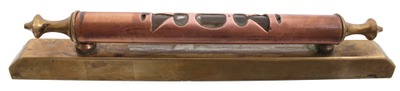Unmarked: Solid Brass Bench Type Spirit Level