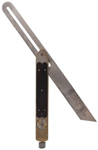 St. Johnsbury Tool Company, St. Johnsbury, Vermont: Rosewood & Brass Bevel