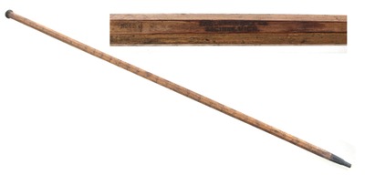 STANLEY (Unmarked), No. 48 1/2: Early Log Measure Cane Rule