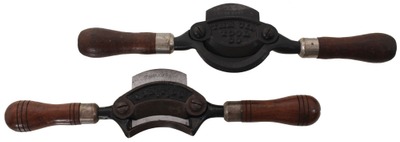 Cincinnati Tool Company, Cincinnati, Ohio: Pair Of Unused Cast Iron Spoke Shaves