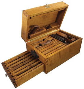 Assorted Makers: Spectacular Double Set Of Core Box Planes