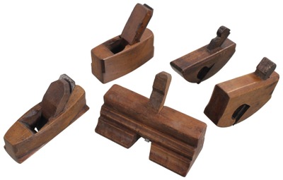 Assorted Makers: Five Small Size Woodworking Planes