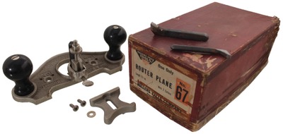 Millers Falls Company, Millers Falls, Massachusetts, No. 67: Open Throat Router Plane