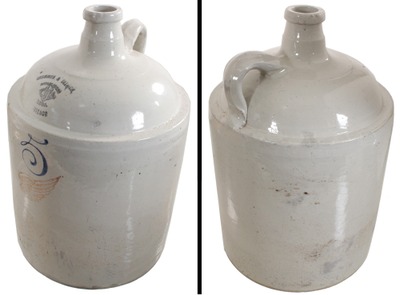 Red Wing Potteries, Red Wing, Minnesota, No. 5: Five Gallon Stoneware Jug