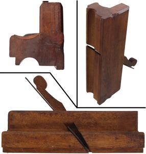 Jo' Fuller, Providence, Rhode Island: Massive Astragal With Fillet Molding Plane
