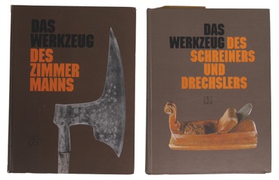 Assorted Makers: Two German Lang. Woodworking Books