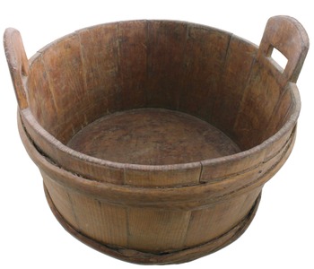 Unmarked: Early 19th C. Gathering Trug
