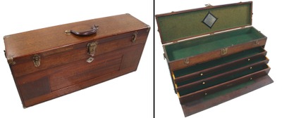 H. Gerstner & Sons, Dayton, Ohio: Rare Pattern Maker's Tool Chest