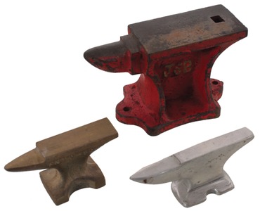 Assorted Makers: Three Small Size Anvils