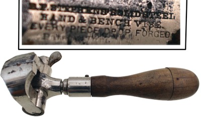 Benjamin F. Stephens, Brooklyn, New York: Patent Swivel Head Hand Vise