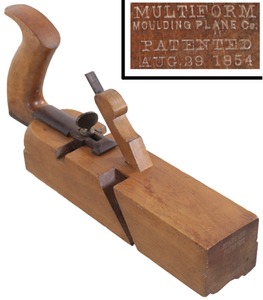Multiform Molding Plane Company, Charlestown, Massachusetts: Removable Hdl. Rev. Ogee Molding Plane