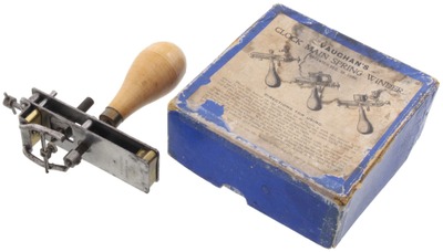 Alden R. Vaughn, Pawtucket, Rhode Island: Vaughn's Patent Mainspring Winder