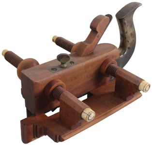 Unmarked: Turkish Boxwood Plow Plane