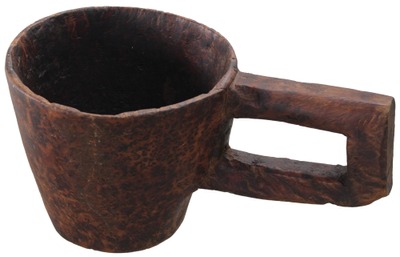 Unmarked: Solid Walnut Burl Water Pitcher