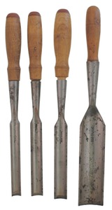 Buck Brothers, Millbury, Massachusetts: Four Extra Clean In-Cannel Gouges