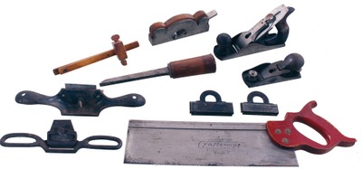 Assorted Makers: Lot Of Clean & Usabl Woodworking Tools