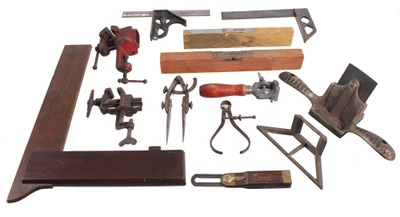 Assorted Makers: Lot Of Clean & Usabl Woodworking Tools
