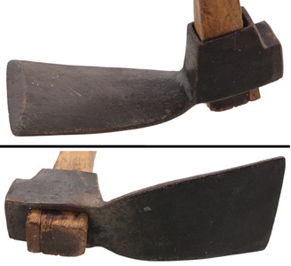 Unmarked: Clean & Usable 4" Edge Carpenter's Adze