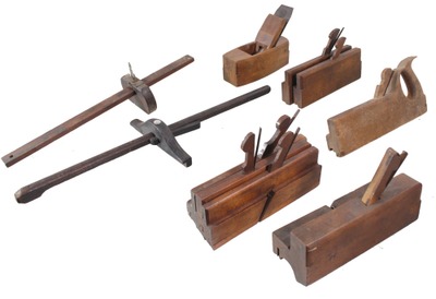 Assorted Makers: Lot Of Clean & Usabl Woodworking Plane
