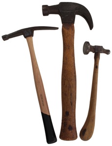 Assorted Makers: Lot Of Three Unusual Hammers
