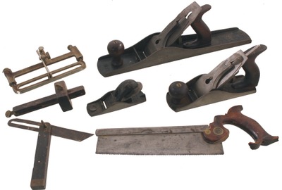 Assorted Makers: Lot Of Clean & Usabl Woodworking Tools