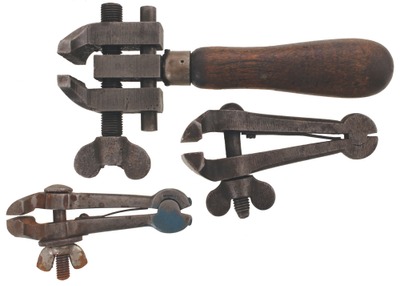 Assorted Makers: Three Early Type Hand Vises