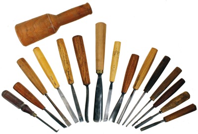 Assorted Makers: Fifteen Clean & Usab Carving Tools
