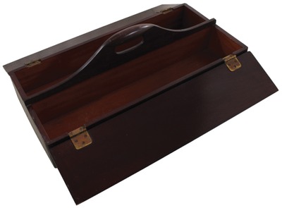 Unmarked: Early Mahogany Tool Tote Box