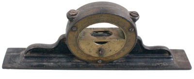 Davis Level & Tool Company, Springfield, Massachusetts, No. 1: Early Patent Inclinometer Level
