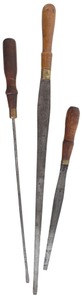 Unmarked: Three Early Type "Turnscrew" Screwdrivers