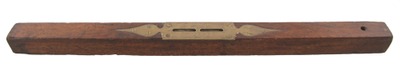 Unmarked: Craftsman Made Tropical Hardwood |l