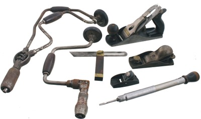Assorted Makers: Lot Of Sound & Usabl Woodworking Tools