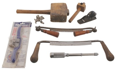 Assorted Makers: Lot Of Clean & Usabl Woodworking Tools