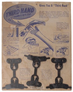 Hammer Nail Clips/Chillicothe, Il: "Third Hand" Hammer Nail Clip