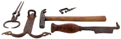 Assorted Makers: Five Early Tools & Shop Items