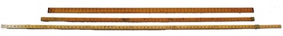 Assorted Makers: Three Extra Clean Long Maple Rules