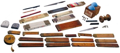 Assorted Makers: Lot Of Asst. Tape Measuresg Rule