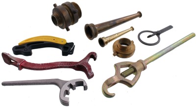 Assorted Makers: Lot Of Four Firefighting Items