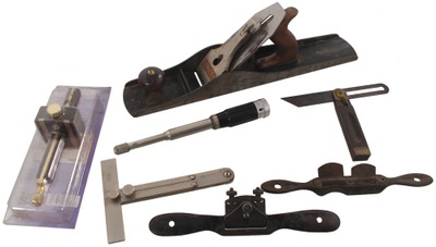 Assorted Makers: Lot Of Clean & Usabl Woodworking Tools