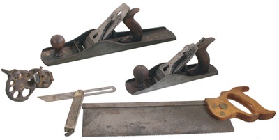 Assorted Makers: Lot Of Clean & Usabl Woodworking Tools