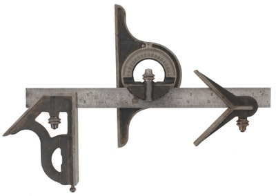 L.S. Starrett Company, Athol, Massachusetts, No. 94: Extra Clean Combination Square