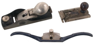 Assorted Makers: Lot Of Three Clean Woodworking Tools