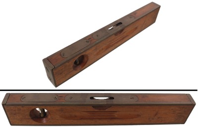Henry Disston & Sons, Philadelphia, Pennsylvania, No. 75: Twelve-Inch Brass Bound Spirit Level