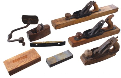 Assorted Makers: Lot Of Clean & Usabl Woodworking Tools