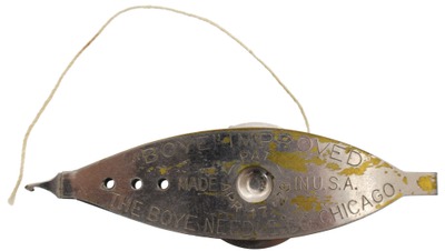 Boye Needle Company, Chicago, Illinois: Carlson's Patent Tatting Shuttle