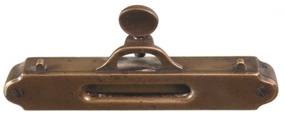 Unmarked: Early Cast Brass Square Level