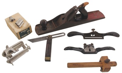 Assorted Makers: Lot Of Clean & Usabl Woodworking Tools